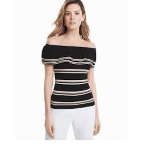 Off the shoulder WHBM top size L